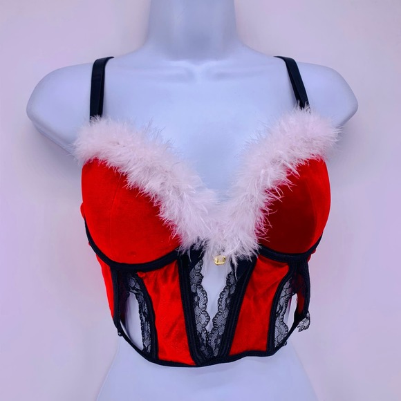 Spencers Other - Spencers Sexy Santa Bra Womens Size S
